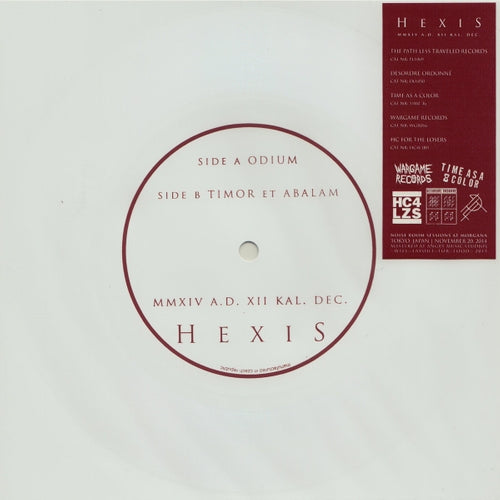 HEXIS - MMXIV. A. D. XII. KAL. DEC. flexi disc 7" EP